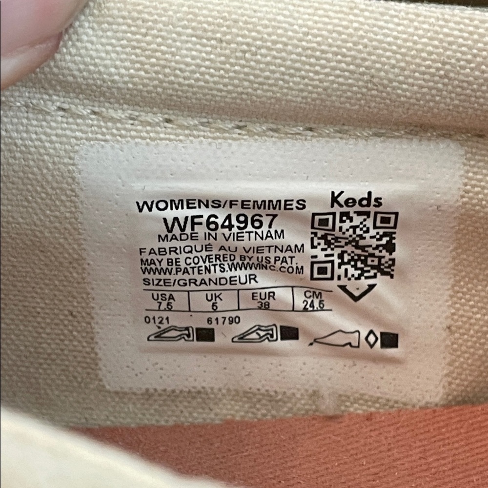 Keds Tropical Print Canvas Slip-Ons - Picture 2 of 7